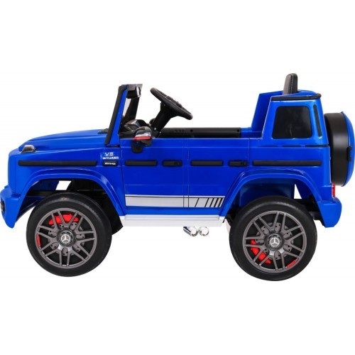 Elektromobilis Mercedes G63, zils