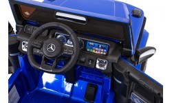 Elektromobilis Mercedes G63, zils
