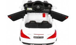 Elektromobilis Mercedes Benz AMG SL65 S, balts