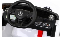 Elektromobilis Mercedes Benz AMG SL65 S, balts