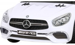 Elektromobilis Mercedes Benz AMG SL65 S, balts