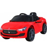 Электромобиль Maserati Ghibli, красный