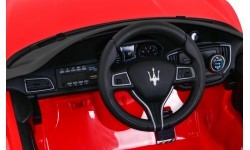 Vehicle Maserati Ghibli Red