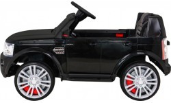 Elektromobilis Land Rover Discovery, melns