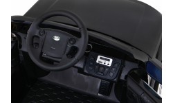 Elektromobilis Land Rover Discovery, melns