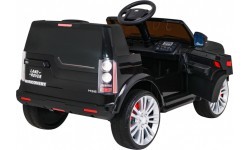 Elektromobilis Land Rover Discovery, melns