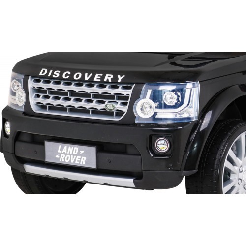 Elektromobilis Land Rover Discovery, melns