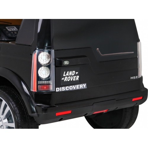 Elektromobilis Land Rover Discovery, melns