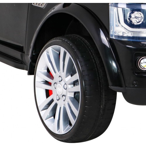 Elektromobilis Land Rover Discovery, melns
