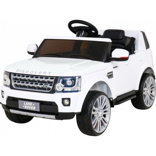 Электромобиль Land Rover Discovery, белый