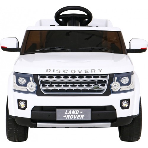 Elektromobilis Land Rover Discovery, balts