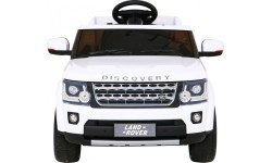 Электромобиль Land Rover Discovery, белый