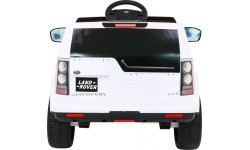 Elektromobilis Land Rover Discovery, balts
