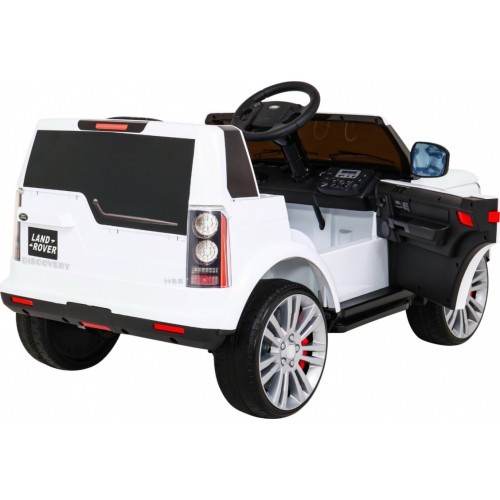 Электромобиль Land Rover Discovery, белый