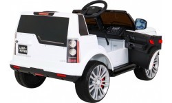 Электромобиль Land Rover Discovery, белый