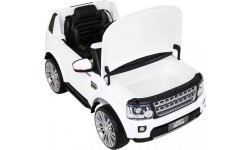 Электромобиль Land Rover Discovery, белый
