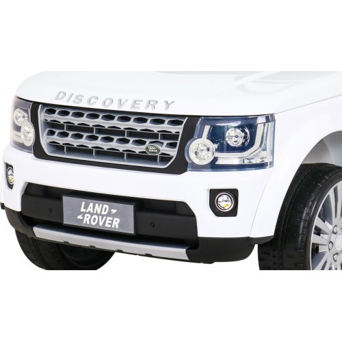 Электромобиль Land Rover Discovery, белый