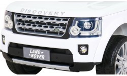 Электромобиль Land Rover Discovery, белый