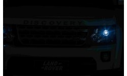 Электромобиль Land Rover Discovery, белый