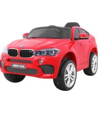 Elektromobilis bērniem BMW X6M, sarkans