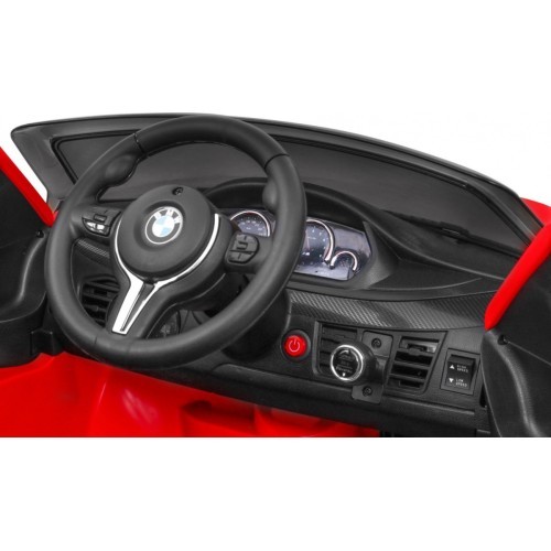 Elektromobilis bērniem BMW X6M, sarkans