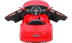 Elektromobilis bērniem BMW X6M, sarkans