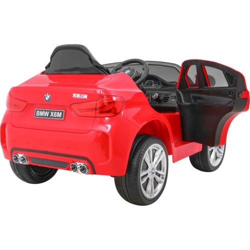 Elektromobilis bērniem BMW X6M, sarkans