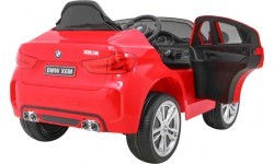 Elektromobilis bērniem BMW X6M, sarkans