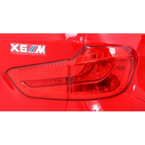 Vehicle BMW X6M Red