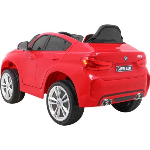 Детский электромобиль BMW X6M, красный