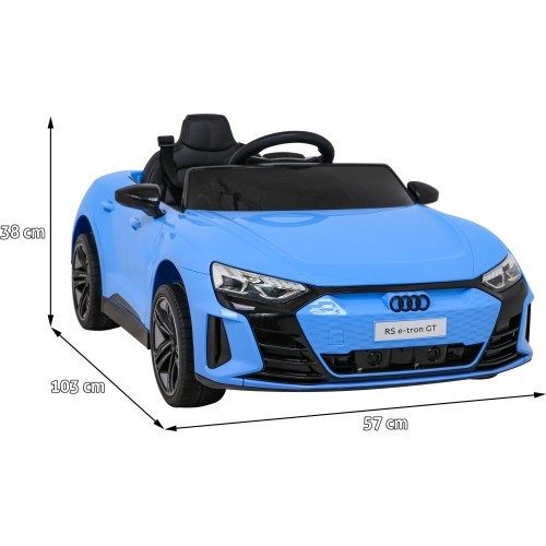 Elektromobilis bērniem Audi RS E-Tron GT, zils
