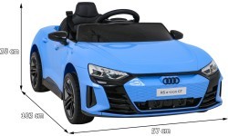 Elektromobilis bērniem Audi RS E-Tron GT, zils