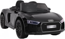 Elektromobilis Audi R8 Spyder RS EVA 2.4G, melns