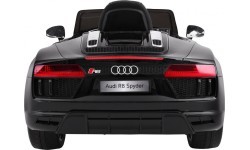 Elektromobilis Audi R8 Spyder RS EVA, melns