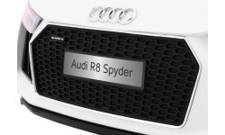 Elektromobilis Audi R8 Spyder RS EVA 2 4G, balts