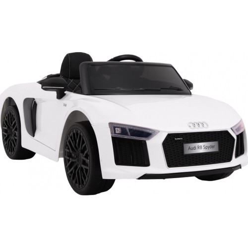 Elektromobilis Audi R8 Spyder RS EVA 2 4G, balts