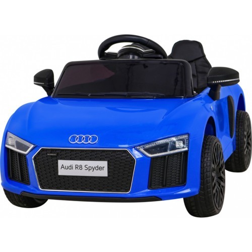 Elektromobilis Audi R8, zils