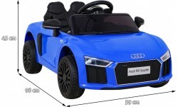 Электромобиль Audi R8, синий