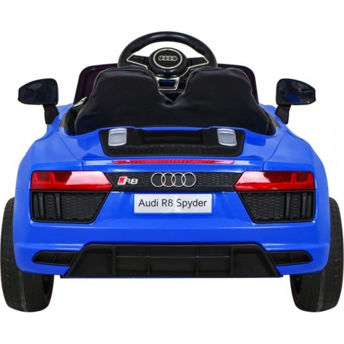 Elektromobilis Audi R8, zils