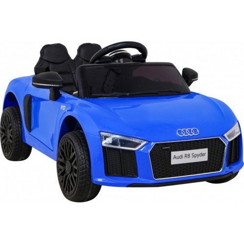Elektromobilis Audi R8, zils