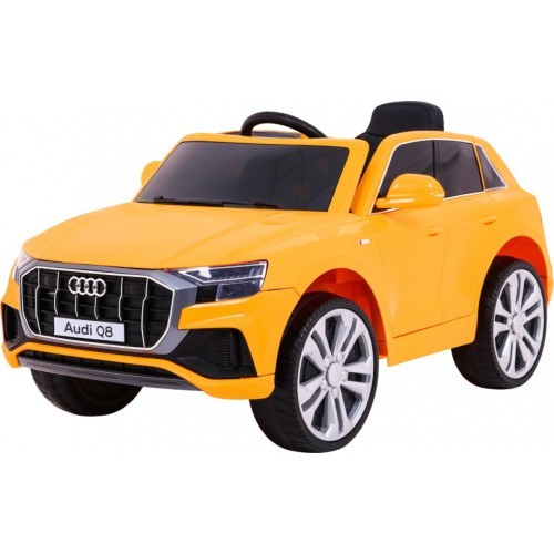 Elektromobilis Audi Q8 LIFT, dzeltens
