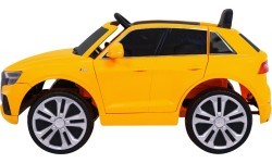 Электромобиль Audi Q8 LIFT, жёлтый