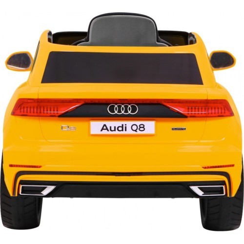 Elektromobilis Audi Q8 LIFT, dzeltens