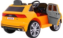 Электромобиль Audi Q8 LIFT, жёлтый