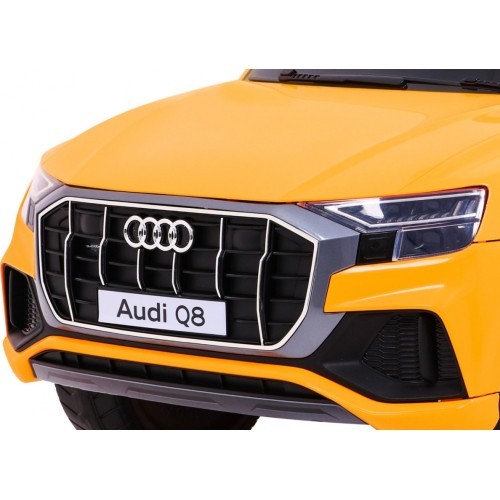 Elektromobilis Audi Q8 LIFT, dzeltens