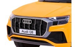 Elektromobilis Audi Q8 LIFT, dzeltens