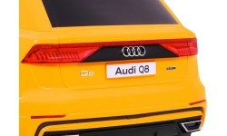 Elektromobilis Audi Q8 LIFT, dzeltens