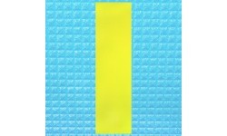 Two-layer sleeping pad with increased mechanical resistance 200x60x1 cm Spokey CAMPER BIG