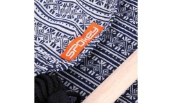 Šūpuļtīkls/sēdeklis Spokey BENCH ETNO, melns balts