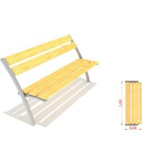 Lauko suoliukas modelis CM-0310